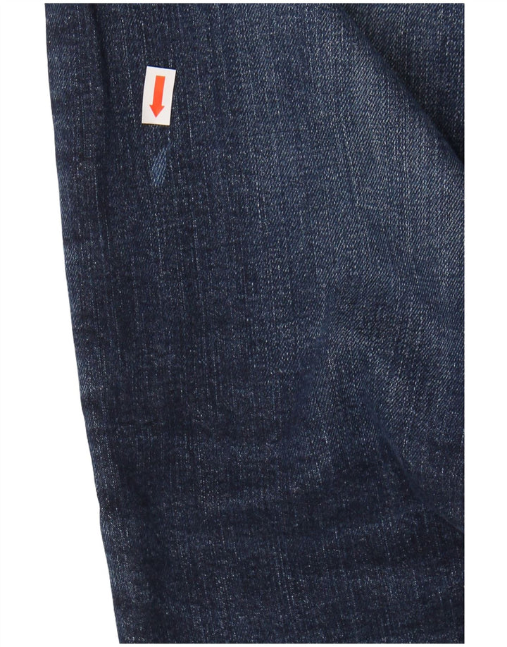 LEVI'S Mens 512 Slim Jeans W31 L32 Navy Blue Cotton