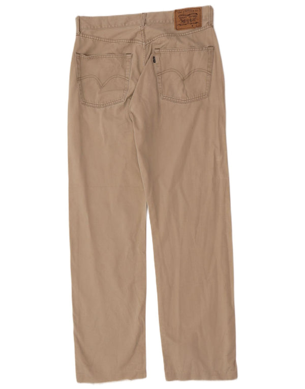 Levi's Uomo 451 Pantaloni Casual Dritti W33 L31 Beige