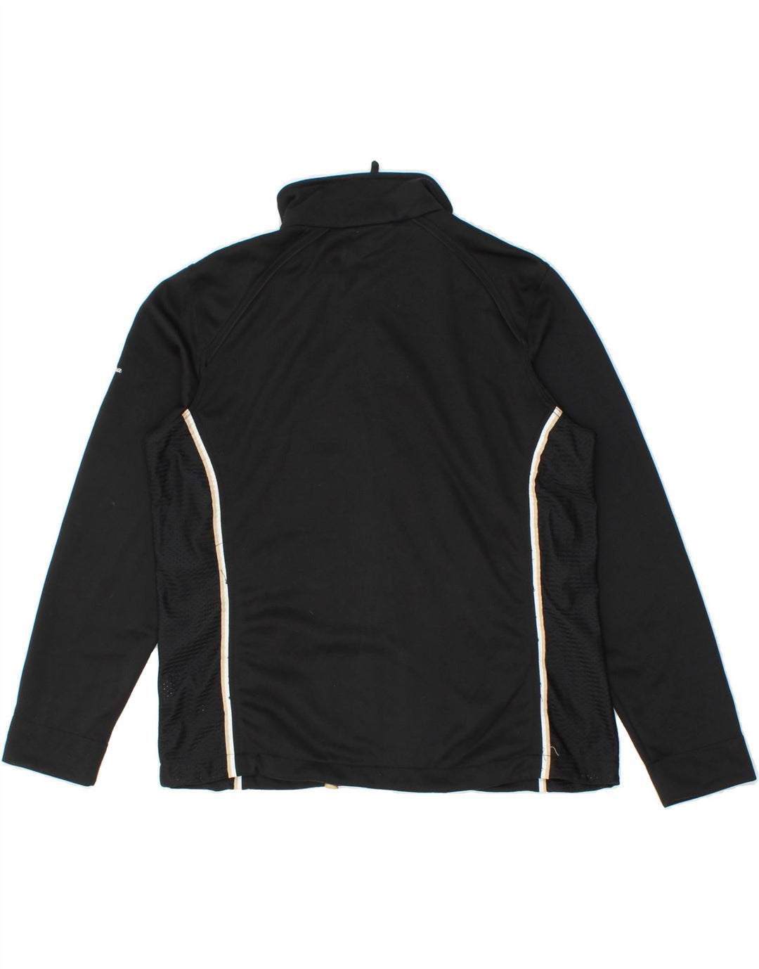 DIADORA Womens Tracksuit Top Jacket UK 16 Large  Black Polyester Vintage Diadora and Second-Hand Diadora from Messina Hembry 