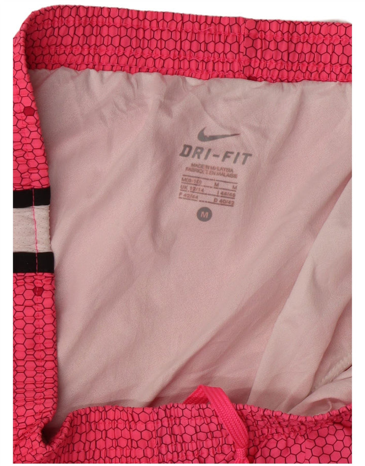 Pantaloncini sportivi NIKE Dri Fit da donna UK 12/14 Colore rosa medio