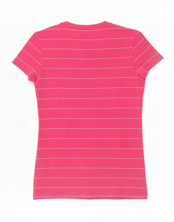 T-shirt da donna Nike Top UK 10 piccola a righe rosa