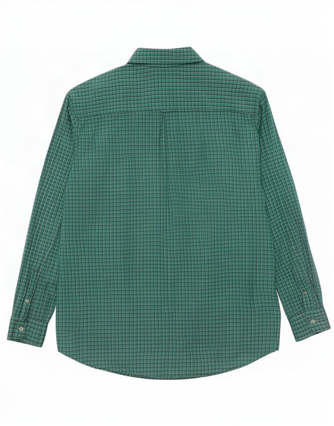 Camicia alta da uomo Chaps 3XL cotone a quadri verdi