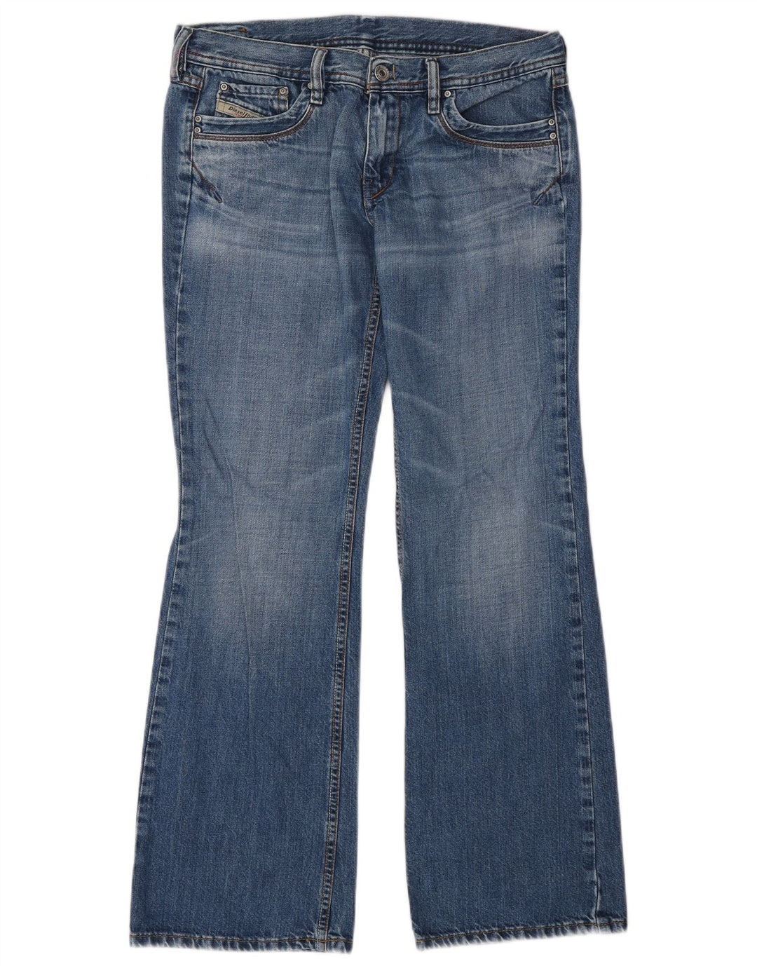 Jeans Bootcut da donna Diesel W28 L30 cotone blu