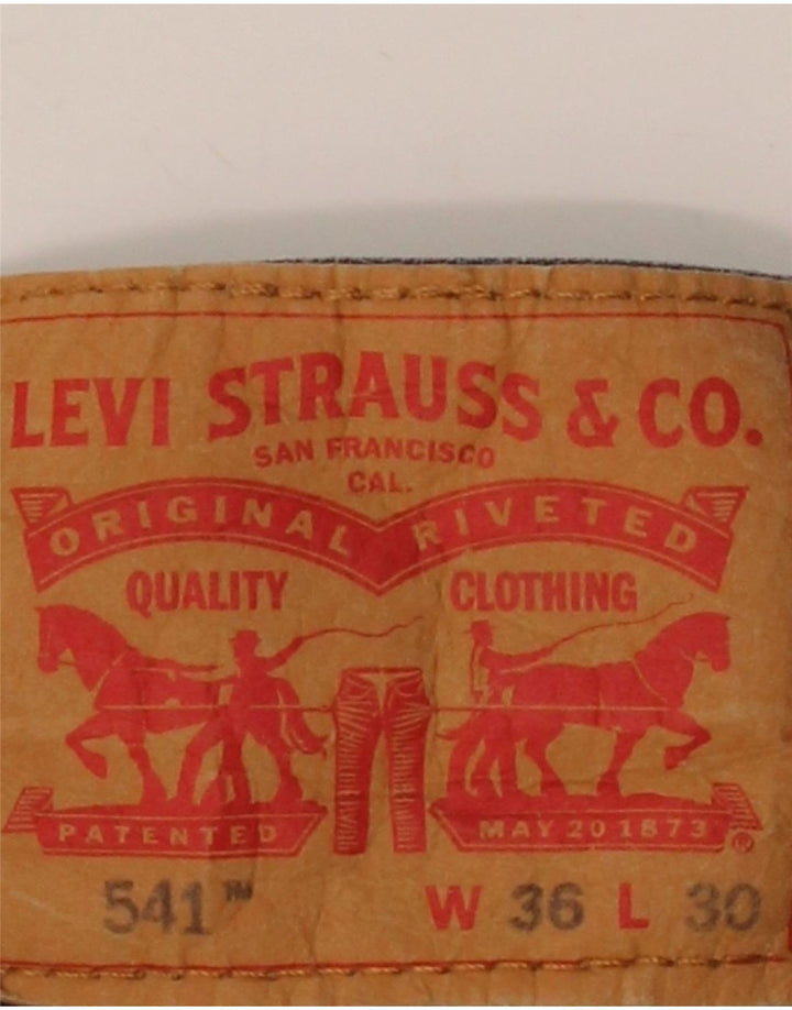 Jeans Levi's 541 affusolati da donna W36 L27 cotone blu