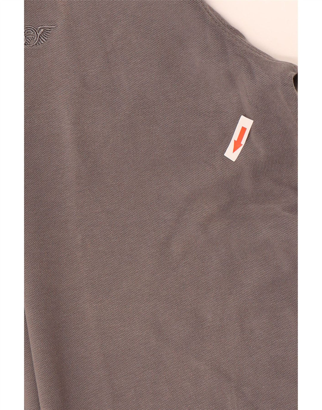 Polo Carrera da uomo XL in cotone grigio