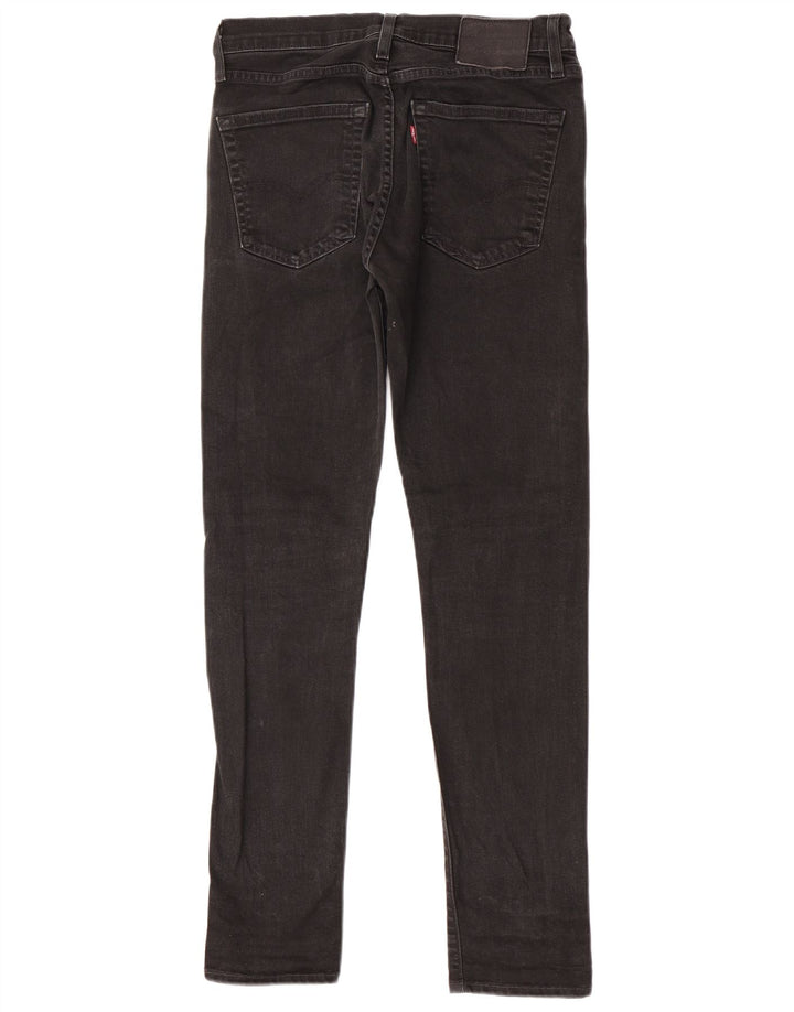 Jeans skinny da uomo Levi's W30 L32 cotone nero