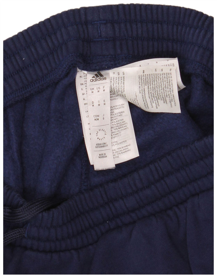 Pantaloni da tuta da uomo ADIDAS Joggers medi in cotone blu navy