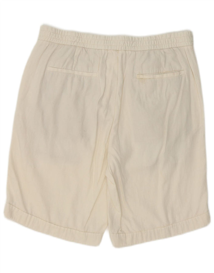 Pantaloncini chino da uomo Zara grandi W32 in cotone bianco