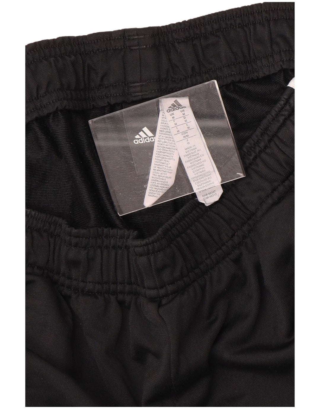 Pantaloni da tuta da uomo ADIDAS Joggers medio poliestere nero