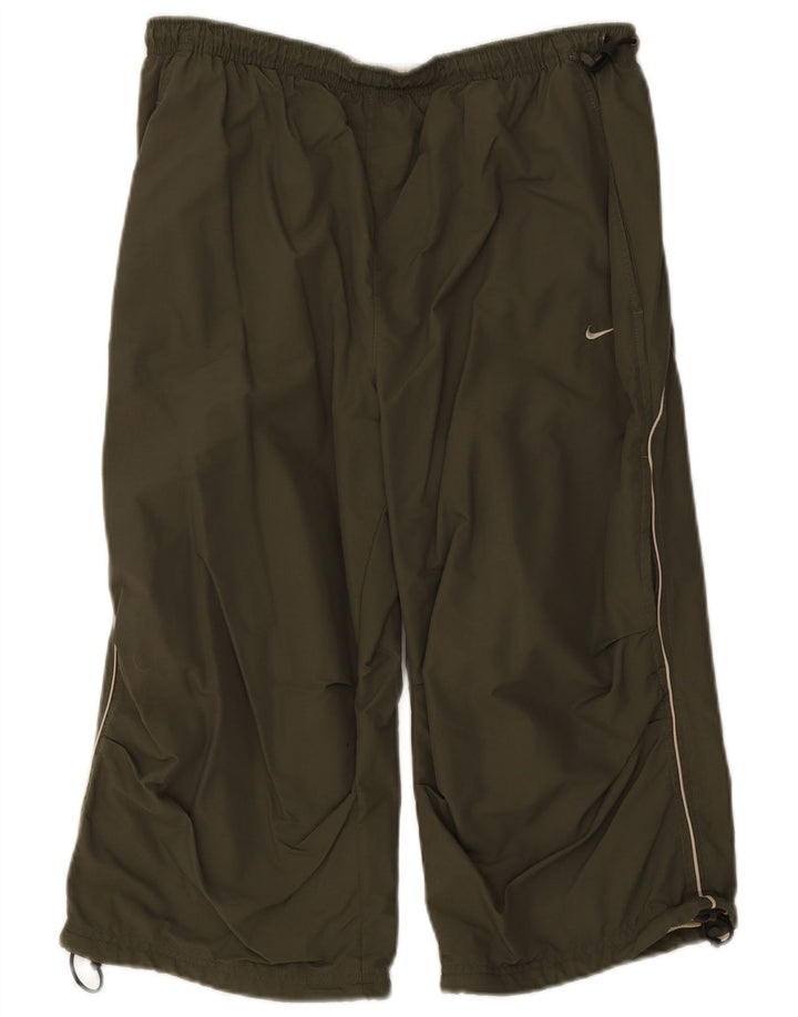 Pantaloni da tuta Nike Capri da uomo XL verde poliestere