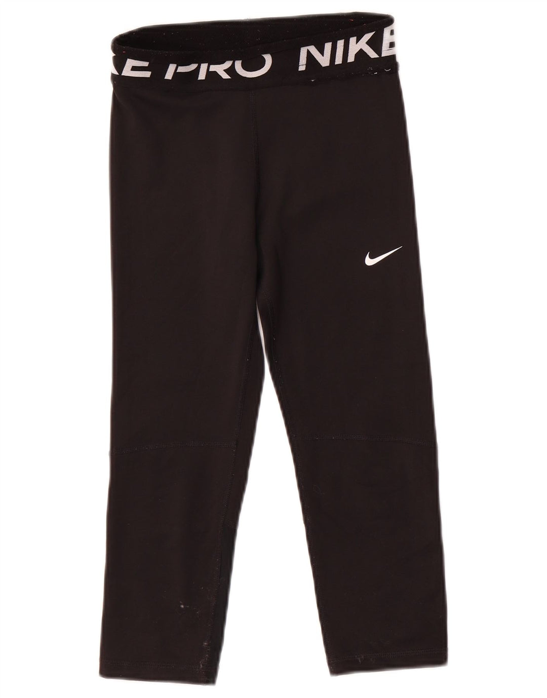 Leggings grafici Nike Dri Fit per ragazze 10-11 anni poliestere nero medio