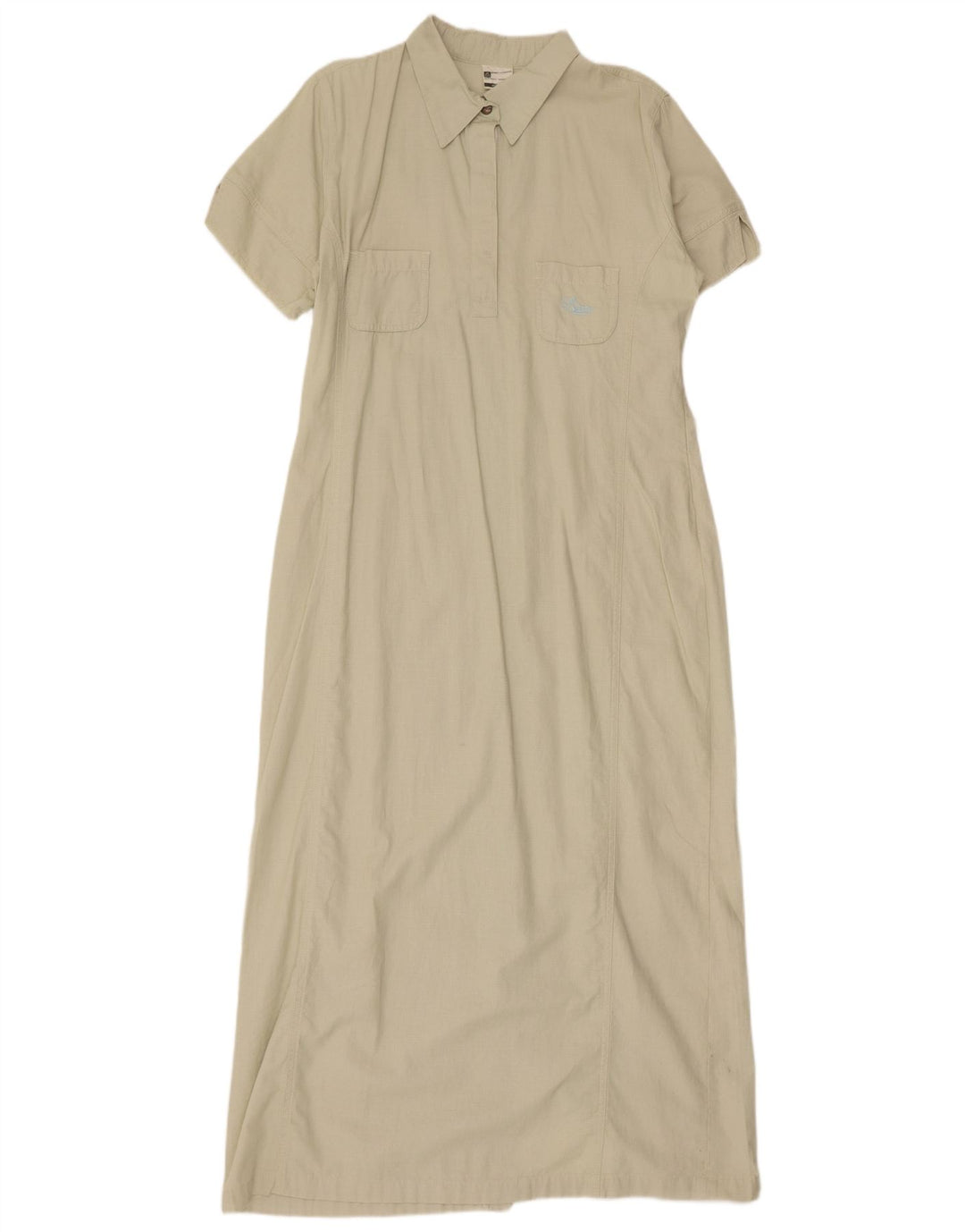 Abito lungo Donna Astrolabio IT 48 XL Cotone Beige