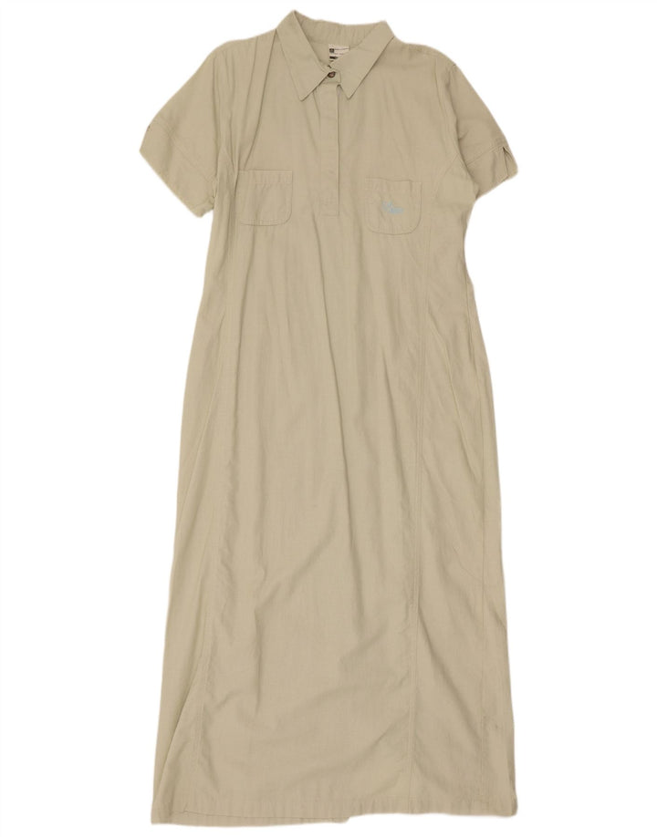 Abito lungo Donna Astrolabio IT 48 XL Cotone Beige