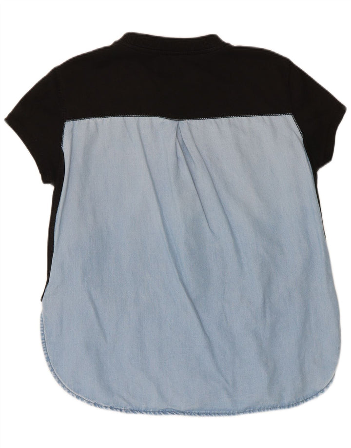 DIESEL Felpa da donna Maglione UK 14 Medium Black Colourblock