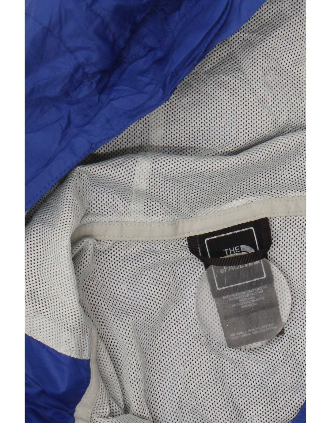 Giacca antipioggia oversize con cappuccio da donna The North Face UK 10 Small Blu
