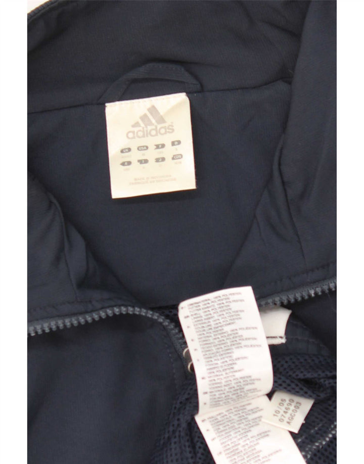Giacca da tuta da uomo Adidas UK 40/42 Medium Blu Navy Colourblock