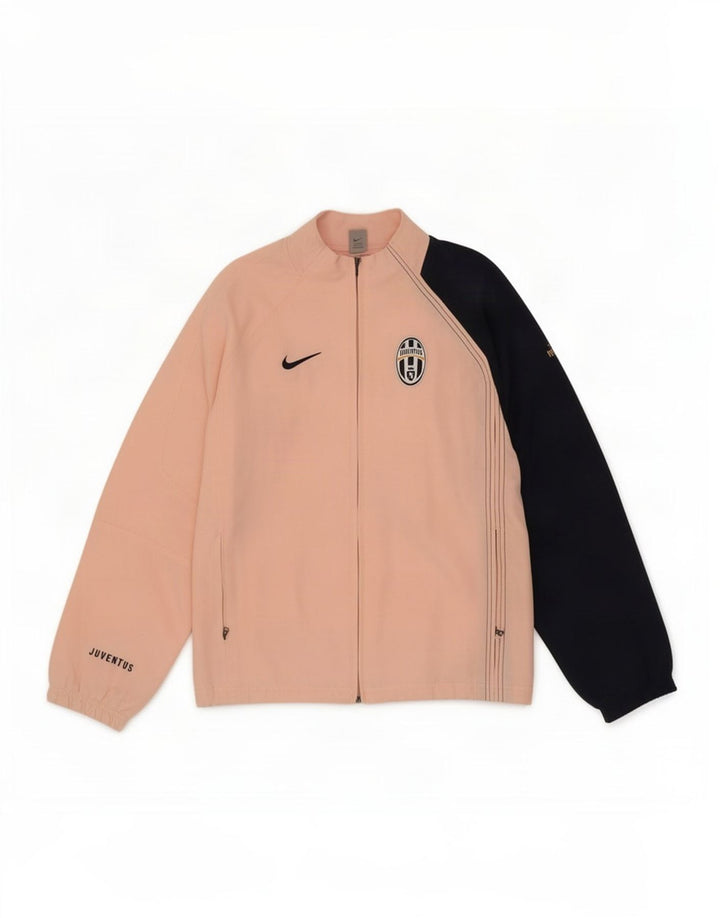 Giacca da tuta Nike Juventus da uomo, piccola, in poliestere color block rosa