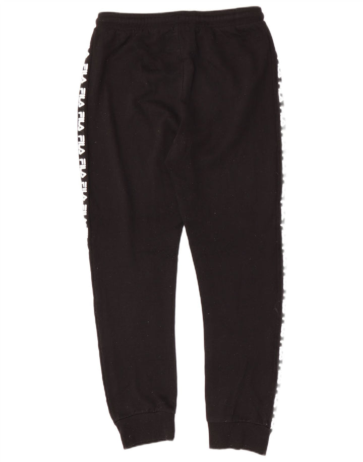 Pantaloni da tuta con grafica da ragazzo Fila Joggers 13-14 anni Poliestere nero