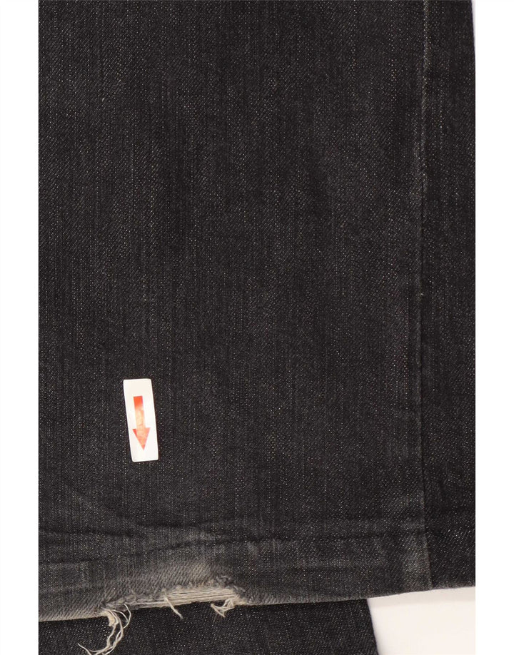 Jeans Straight Uomo Trussardi W34 L33 Cotone Grigio