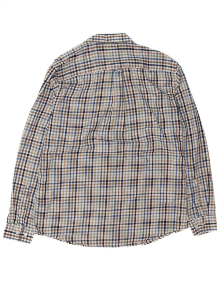 Camicia da uomo in flanella James Pringle a quadretti multicolore medio