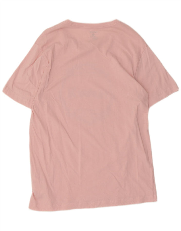 T-shirt grafica da uomo Hurley Top in cotone rosa medio