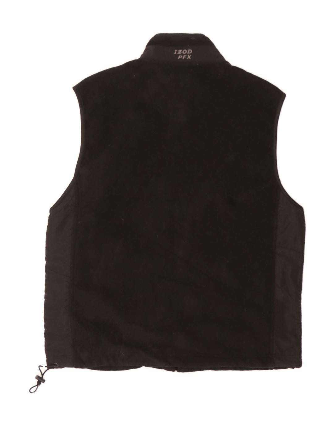 IZOD Mens Izod Fleece Gilet UK 42 XL Black Polyester Vintage Izod and Second-Hand Izod from Messina Hembry 