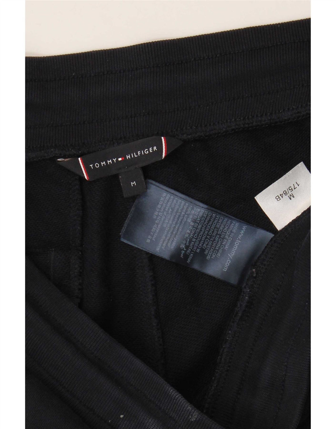 Pantaloni da tuta con grafica da uomo Tommy Hilfiger Joggers medio blu navy