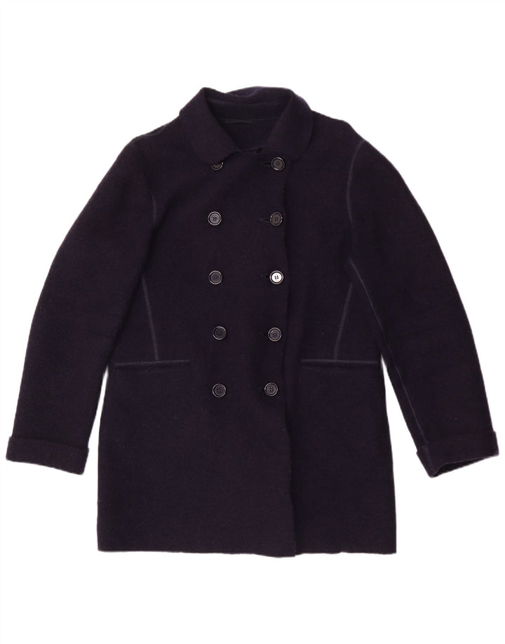 Caban Donna Aspesi IT 42 Medio Blu Navy Lana