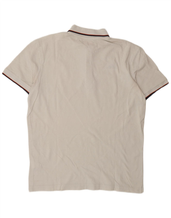 Polo Kappa Uomo XL Cotone Bianco