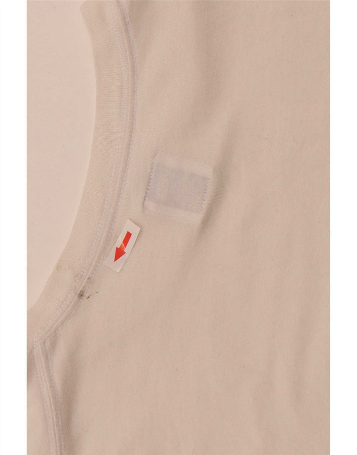 T-shirt grafica regolare da uomo di Vans, top in cotone bianco medio