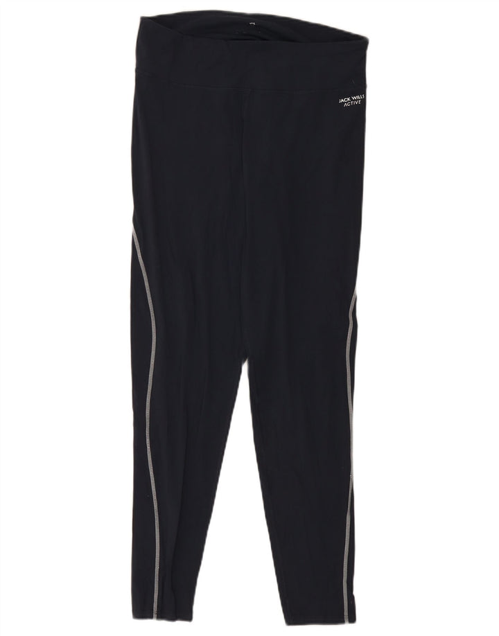 Leggings da donna Jack Wills UK 16 Large in nylon blu navy