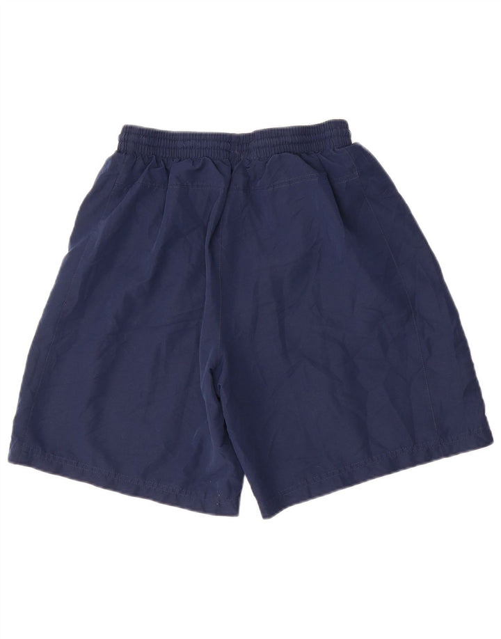 Pantaloncini da bagno grafici da uomo Umbro medio blu navy
