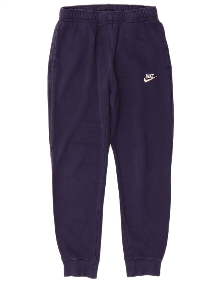Pantaloni da tuta da uomo Nike Joggers piccoli in cotone blu navy