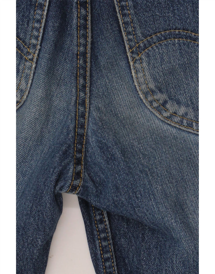 Jeans dritti da donna Lee US 10 grandi W24 L28 cotone blu