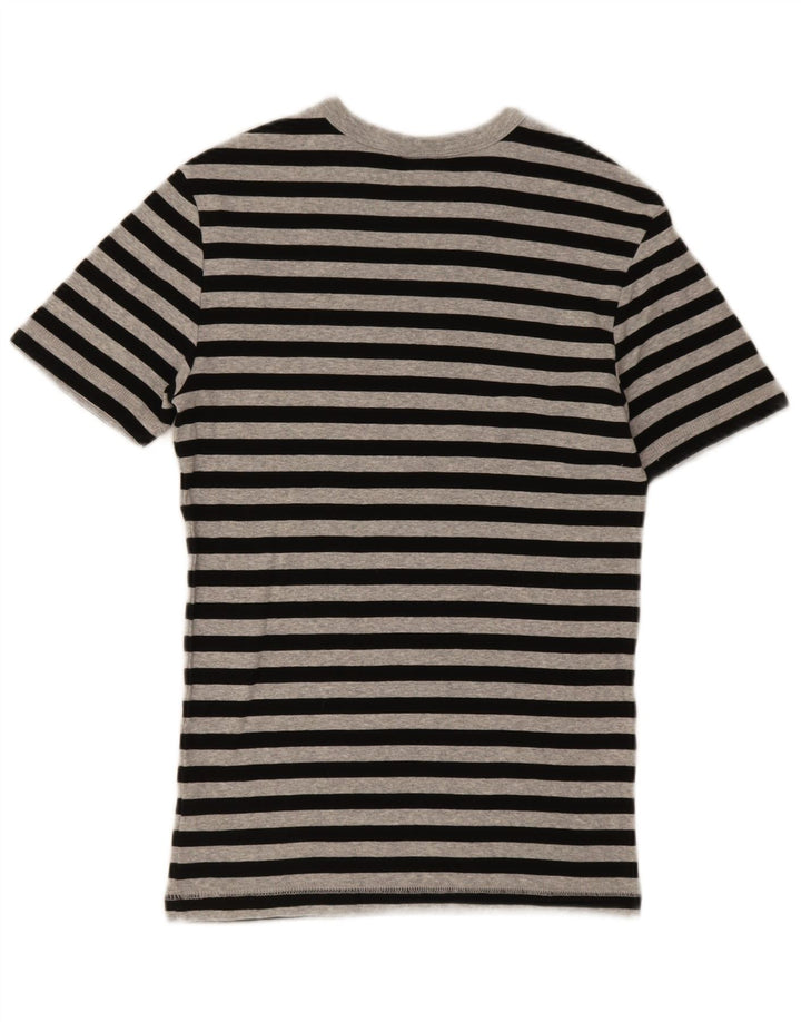 T-shirt da uomo G-STAR Top piccola in cotone a righe nere