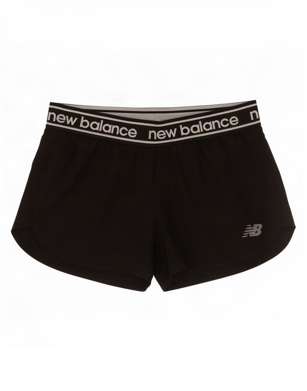Pantaloncini sportivi grafici da donna New Balance UK 10 piccoli neri