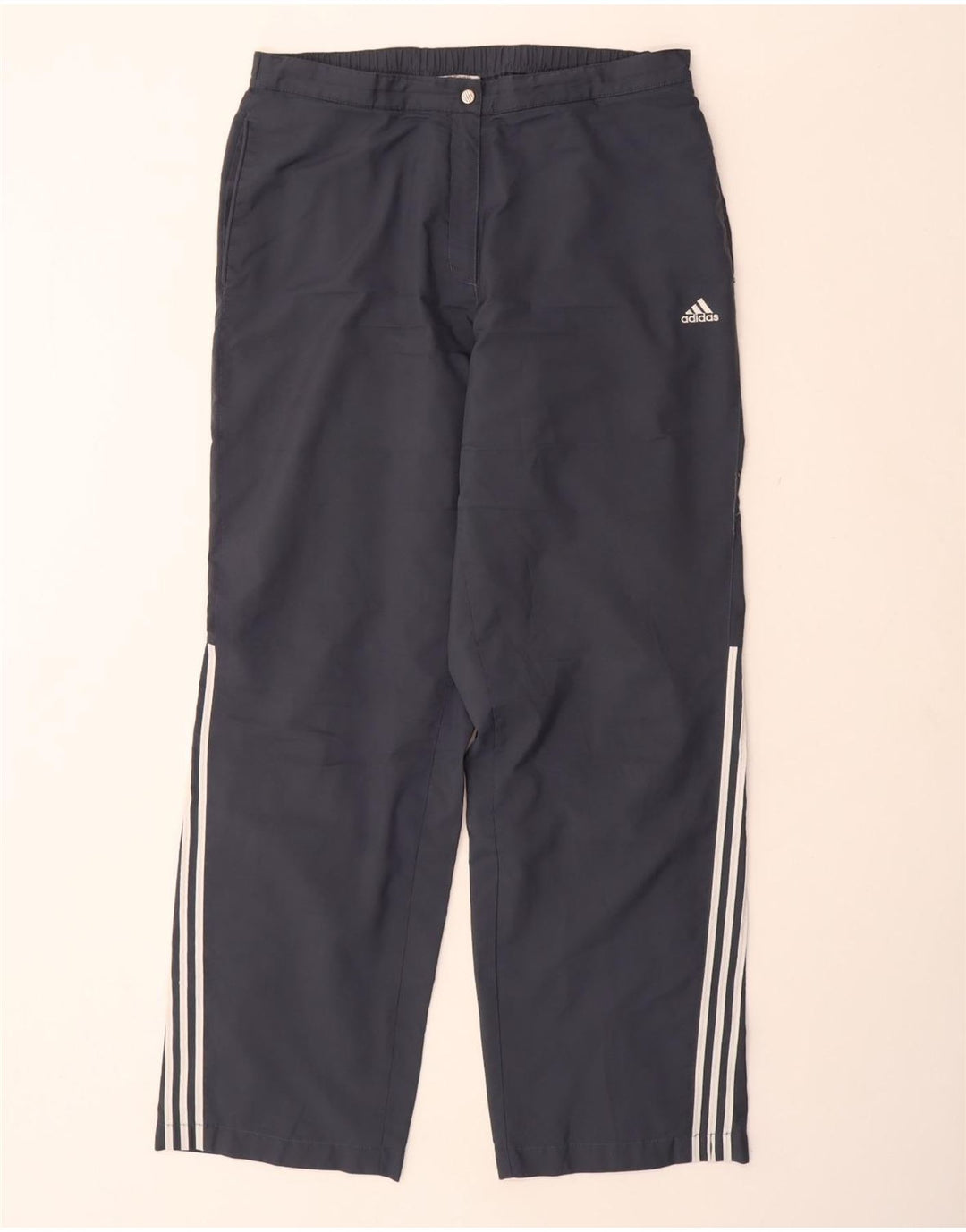 Pantaloni da tuta da donna ADIDAS UK 16 Large Blu Navy
