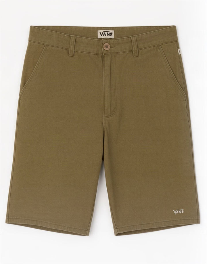 Pantaloncini chino da uomo Vans medi W32 kaki