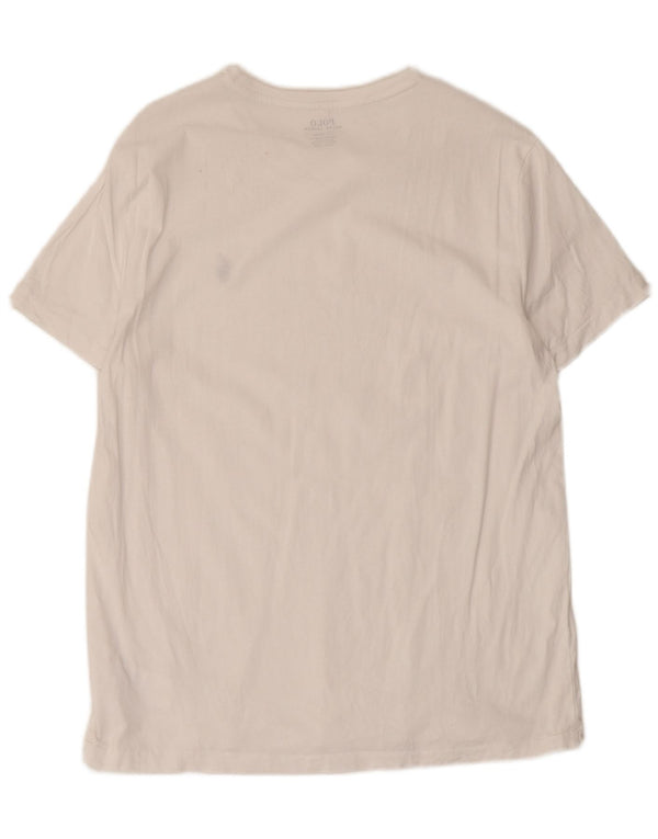 Polo Ralph Lauren T-shirt slim fit personalizzata da uomo Top grande in cotone bianco