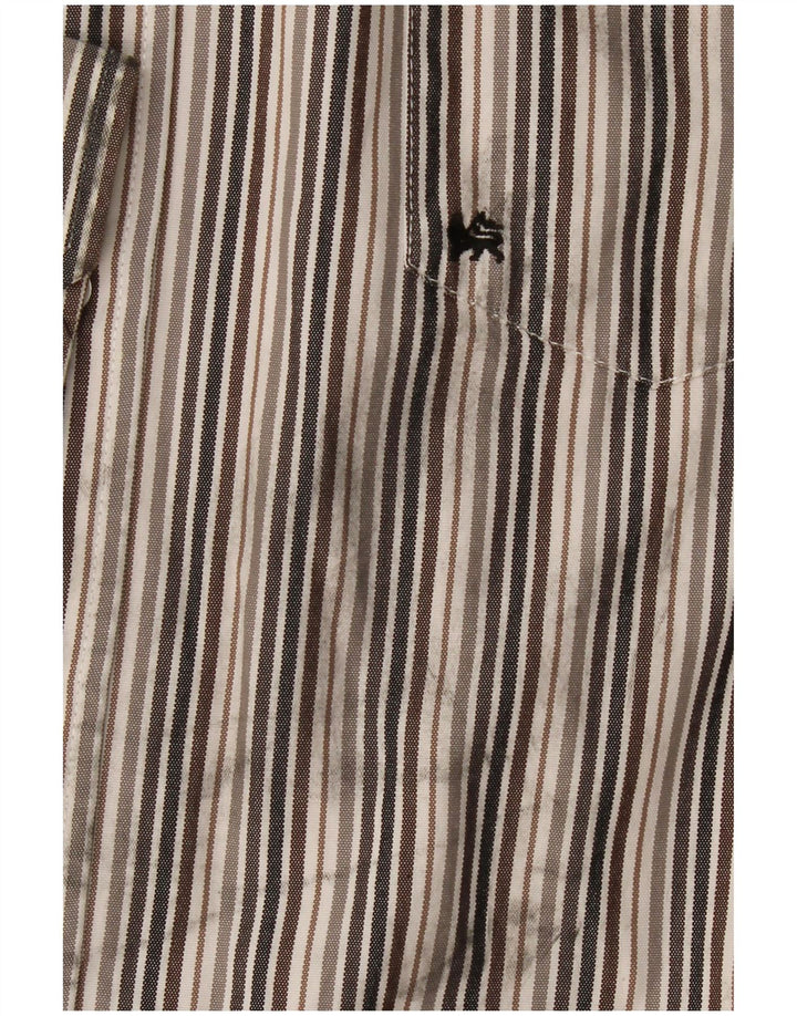 Camicia da uomo LERROS 2XL Cotone a righe grigie