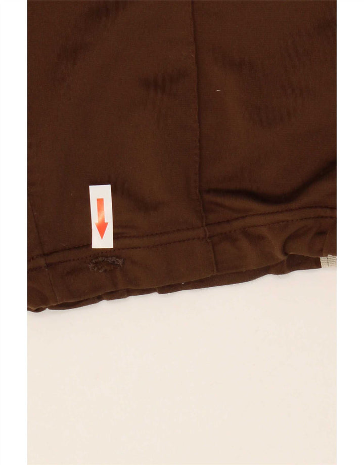Pantaloni da tuta da uomo Adidas Joggers UK 38/40 Poliestere marrone medio