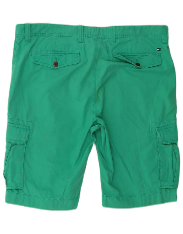 TOMMY HILFIGER Pantaloncini cargo da uomo W38 XL Cotone verde