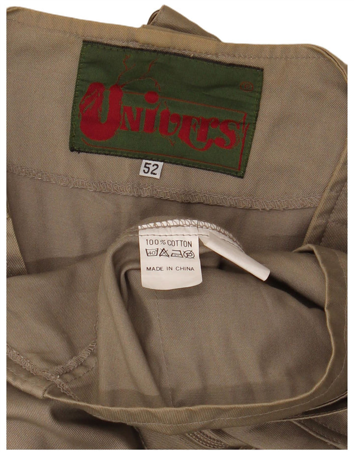 Gilet multiuso da uomo Univers IT 52 XL in cotone beige