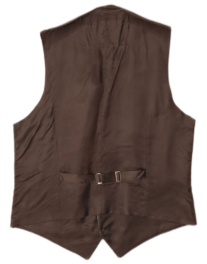 Gilet da uomo Wilvorst piccolo grigio floreale