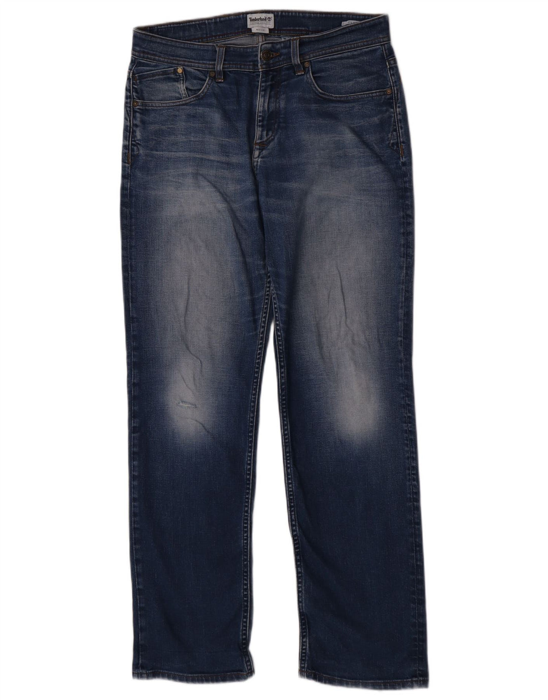 Jeans dritti da uomo Timberland Clark W32 L32 cotone blu