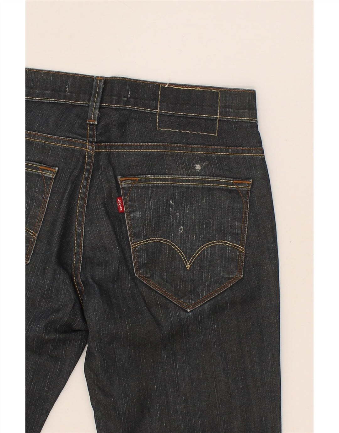 LEVI'S Mens 519 Slim Jeans W31 L34 Blue Cotton Vintage Levi's and Second-Hand Levi's from Messina Hembry 