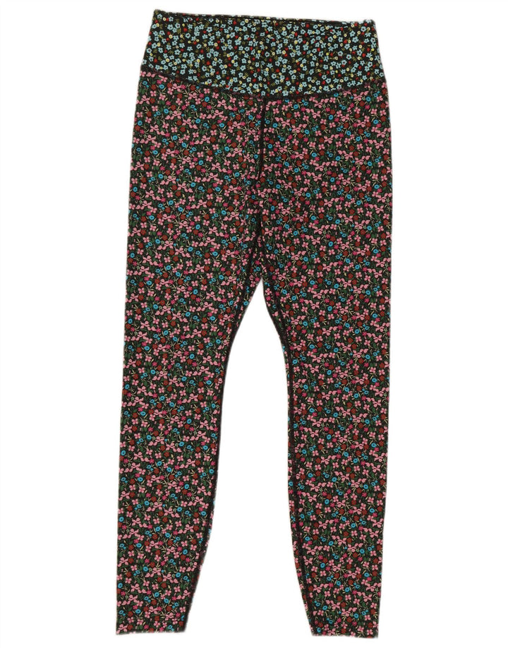 Leggings Nike Dri Fit da donna UK 14 Poliestere floreale multicolore medio