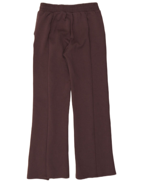 Pantaloni da tuta da donna a gamba larga Under Armour UK 10 Small Marrone Poliestere
