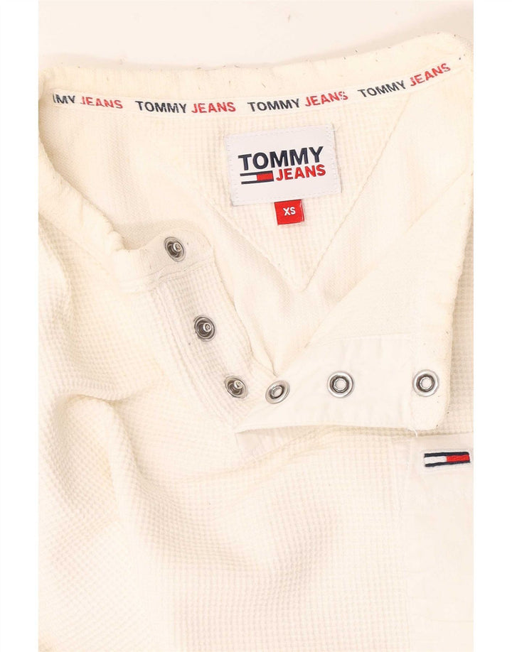 Tommy Hilfiger Uomo Top Manica Lunga XS Bianco