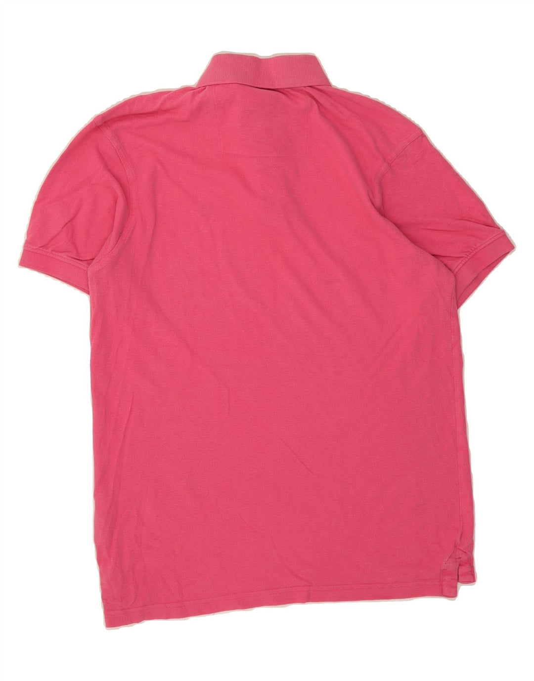 CREW CLOTHING Mens Polo Shirt Small Pink Cotton Vintage Crew Clothing and Second-Hand Crew Clothing from Messina Hembry 